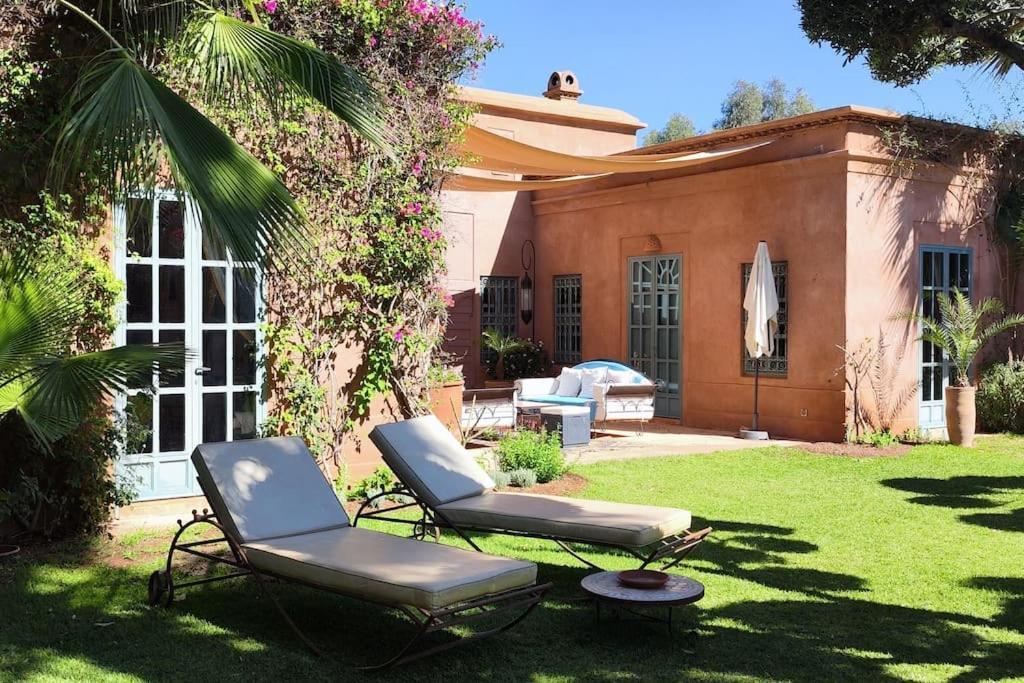 Marrakech, 7 Harmonia, Pour 6 Personnes Avec Piscine Privee Vakantiehuis