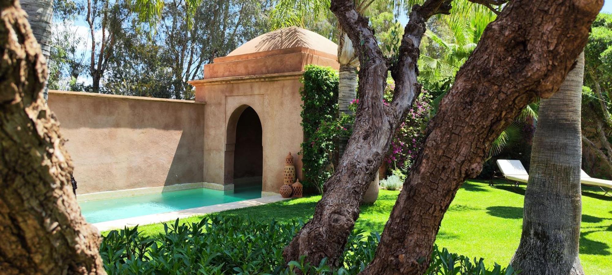 Marrakech, 7 Harmonia, Pour 6 Personnes Avec Piscine Privee Vakantiehuis Marrakesh